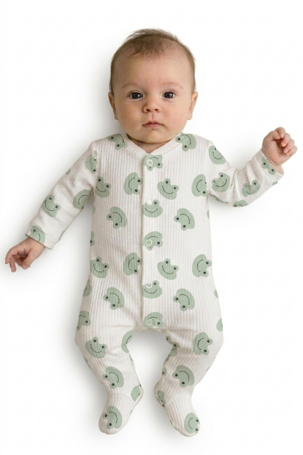Frog Design Baby Romper